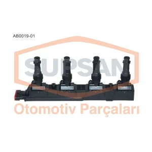 ATEŞLEME BOBİNİ OPEL ASTRA G + ZAFİRA A 1.2 16V (Z12XE) ASTRA H 1.2 1.4 16V (Z12XEP Z14XEL Z14XEP) CORSA C/D 1.2 1.4 16V (Z12XEP A12XEL A12XER Z14XEP A14XEL A14XER) 4 ÇIKIŞLI 6 PİN