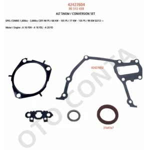 FİAT LİNEA DOBLO JTD 1.600CC 16 V ALT TAKIM CONTA KEÇELİ 198 A2.000-263 A3.000