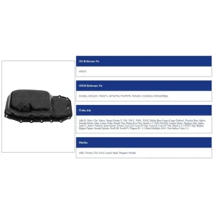 YAĞ KARTERİ FİAT ALBEA DOBLO PALIO 1.3 MTJ ALFA ROMEO CITROEN FIAT FORD LANCIA OPEL PEUGEOT SUZUKI