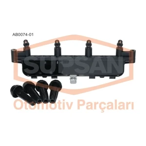 ATEŞLEME BOBİNİ PEUGEOT 1007 1.4 8V ENG.(TU3JP) 106 206 1.1 ENG.(TU1JP) 1.4 8V ENG.(TU3JP) 306 1.4 8V ENG.(TU3JP) 1.6 8V ENG.(TU5JP) 307 1.4 8V ENG.(TU3JP) PARTNER 1.4 8V ENG.(TU3JP) 4 ÇIKIŞLI 4 PİN GRİ SOKET