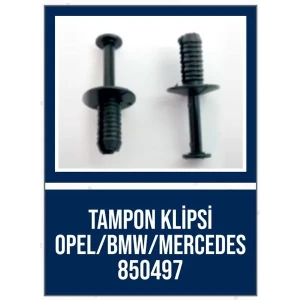 TAMPON KLİPSİ OPEL/BMW/MERCEDES