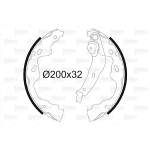 PABUÇLU FREN BALATASI OPEL AGILA B H08 1.2 F68 ; O