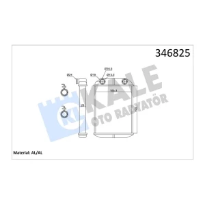 KALORİFER RADYATÖRÜ DOKKER LODGY 1.2 1.5 DCI 1.6 811553