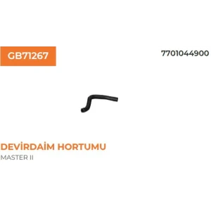 DEVİRDAİM HORTUMU MASTER 2.8 DTI 7701044900
