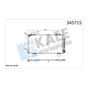 KLİMA RADYATÖRÜ ACCORD VIII 2.0İ 08 +