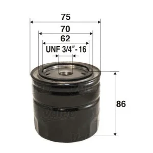 YAĞ FİLTRESİ FORD FIESTA IV 1.25I 16V