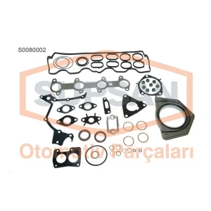 MOTOR TAKIM CONTA FİAT DOBLO 1.9 DİESEL (ENG. 223 A6.000) VR KEÇELİ, SİLİNDİR KAPAK CONTASIZ