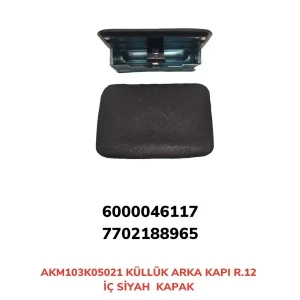 KÜLLÜK ARKA İÇ R12 SİYAH KAPAK R12