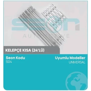 AKS KÖRÜK KELEPÇESİ 8MM KISA