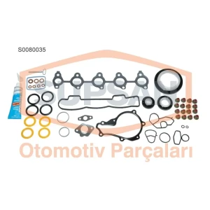 MOTOR TAKIM CONTA PEUGEOT 206-307-406 1.6 HDI 16V (ENG. DV6) VR KEÇELİ, SİLİNDİR KAPAK CONTASIZ