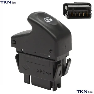 CAM DÜĞMESİ RENAULT CLIO MEGANE KANGO 5 FİŞLİ TEKNOPART-RN-CD-008