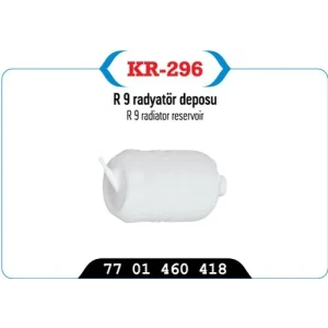 RADYATÖR EK SU DEPOSU RADYATÖR EK DEPO DILLI R9 R11 GENLEŞME KAVANOZU R9 ROROS