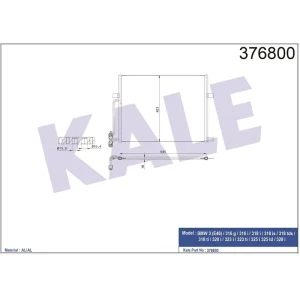 KLİMA RADYATÖRÜ BMW 3 E46 316 G316 I318 I318